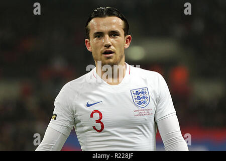 London, Großbritannien. 15. November 2018. Ben Chilwell von England während der internationalen Freundschaftsspiel zwischen England und USA im Wembley Stadium am 15. November 2018 in London, England. (Foto von Matt Bradshaw/phcimages) Credit: PHC Images/Alamy leben Nachrichten Stockfoto