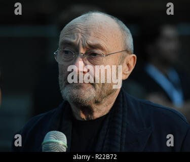 Miami Beach, FL, USA. 15 Nov, 2018. Phil Collins besucht die Little Dreams Foundation Gala Träumen am Strand im Fillmore Miami Beach am 15. November stattfand, 2018 in Miami Beach, Florida. Quelle: MPI04/Medien Punch/Alamy leben Nachrichten Stockfoto