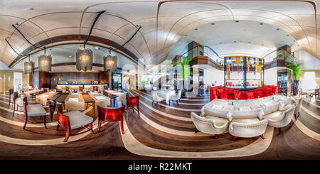 360 Grad Panorama Ansicht von Parsian Azadi International Hotel