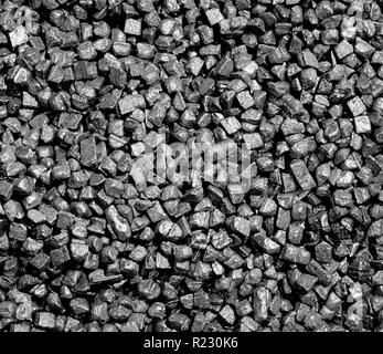 Viele Stücke von süßen Süßholz genannt Terra di Cattu in italienischer Sprache Stockfoto