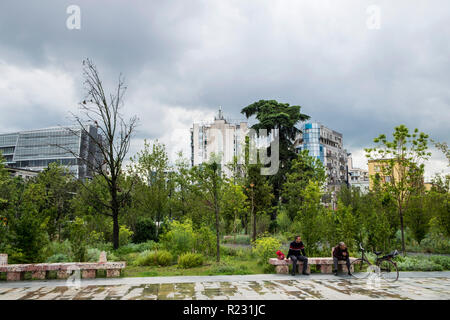 Albanien, Tirana, Tägliches Leben Stockfoto