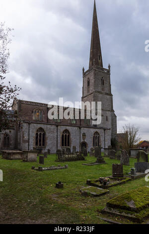 Der Evangelist Johannes Kirche, Slimbridge, Gloucestershire Stockfoto