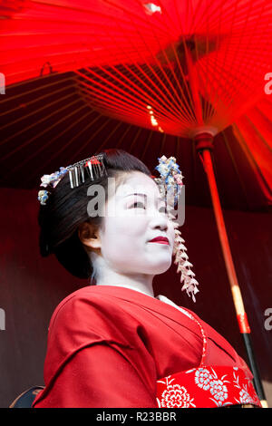 Kyoto, Japan - Januar 2011: Geisha, Kyoto, Japan Stockfoto