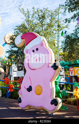 Toy Story in Disney's Hollywood Studios Theme Park in Orlando, Florida Stockfoto