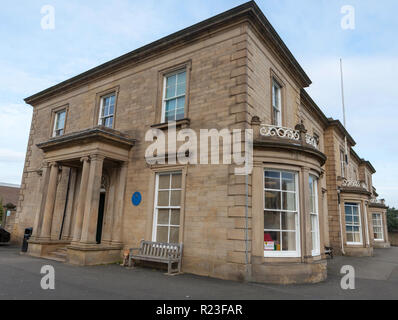 Die Smith Art Gallery und die öffentliche Bibliothek in Brighouse, West Yorkshire Stockfoto