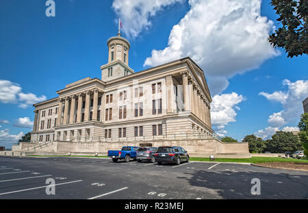 Tennessee State Capitol in Nashville Stockfoto