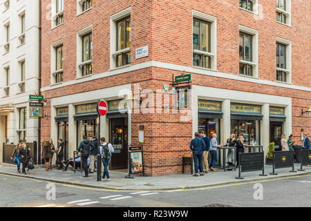 Eine typische Ansicht in London Stockfoto