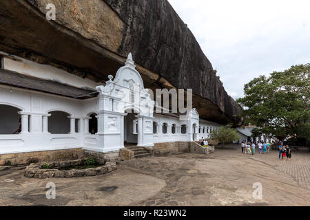 Höhle Tempel von Dambulla, Sri Lanka Stockfoto