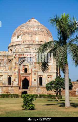 Bara Gumbad Grab, Lodi Gärten, Neu-Delhi, Delhi, Indien, Asien Stockfoto