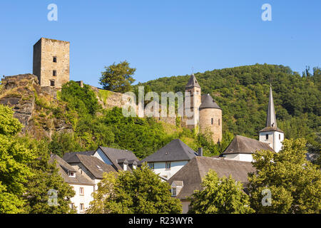 Esch-sur-Sure, Luxemburg, Europa Stockfoto