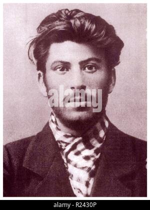 Josef Stalin 1878 - 1953. Im Alter von 23 im Jahre 1901. Stalin wurde Führer der Sowjetunion von Mitte der 1920er Jahre bis zu seinem Tod im Jahr 1953. Stockfoto