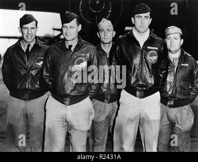 Eine der Doolittle Raid b-25 Bomber Crews während Zweiter Weltkrieg Stockfoto