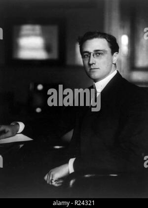 Assistant Secretary of the United States Navy Franklin Roosevelt, 1913 Stockfoto