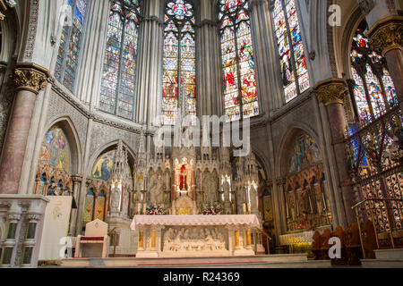 Altar, Augustiner Kloster, des hl. Johannes des Täufers - John's Lane Kirche, Dublin, Irland Stockfoto