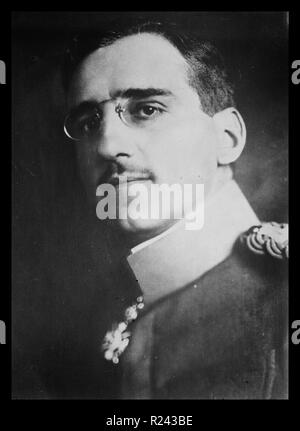 Alexander I (1888-1934) diente als Prince Regent des Königreichs Serbien aus dem Jahr 1914 und wurde später König von Jugoslawien von 1921 bis 1934. Stockfoto