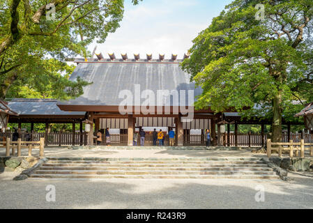 Haiden der Atsuta Schrein in Nagoya, Japan Stockfoto