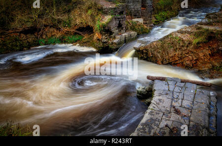 Der Avon Mellte Fluss Stockfoto