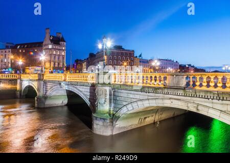 O'Connell Bridge, Dublin, Republik Irland, Europa Stockfoto