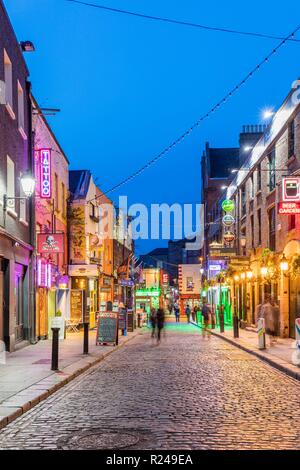 Temple Bar, Krone Gasse, Dublin, Republik Irland, Europa Stockfoto