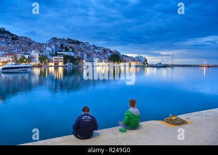 Skopelos, Sporaden Inseln, Griechische Inseln, Griechenland, Europa Stockfoto