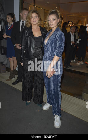 Verschiedene prominente besuchen Fendi Mania Kapsel Launch Party mit: Bernstein Atherton Wo: London, Vereinigtes Königreich, wenn: 16 Okt 2018 Credit: WENN.com Stockfoto