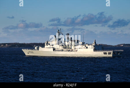 Die Portugiesische MEKO 200 Fregatte NRP Corte Real Stockfoto