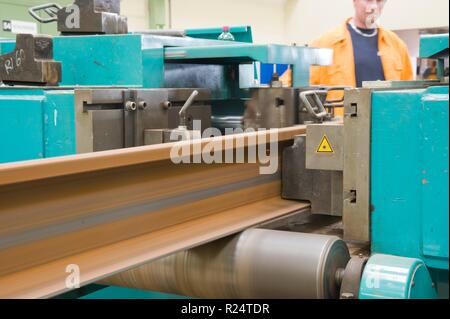 Wien, Hauptwerkstätte der Wiener Linien, Gleisbauwerkstätte - Wien, Workshop der Wiener Verkehrsbetriebe Stockfoto