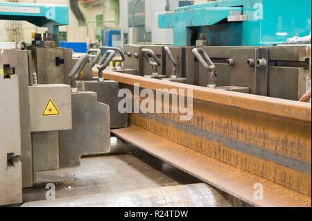 Wien, Hauptwerkstätte der Wiener Linien, Gleisbauwerkstätte - Wien, Workshop der Wiener Verkehrsbetriebe Stockfoto