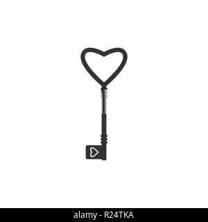 Access Key Symbol Vektor-illustration flach Stock Vektor