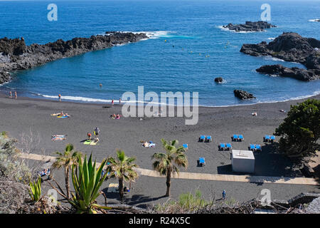 Playa Los Cancajos, La Palma, Kanarische Inseln Stockfoto