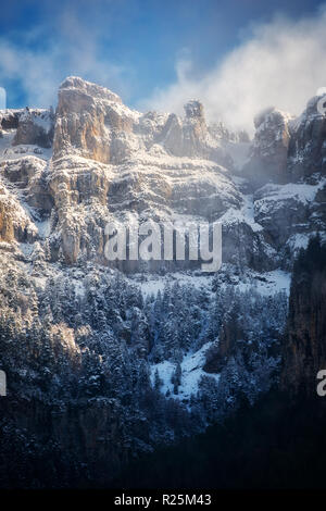 Añisclo Canyon Fanlo, Huesca, Pyrenäen, Spanien Stockfoto