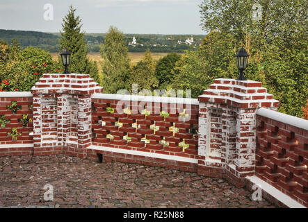 Blick auf borovsk. Oblast Kaluga. Russland Stockfoto