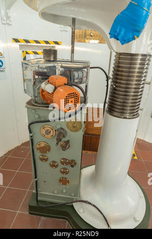 PATERNOSTER, SÜDAFRIKA, 21. AUGUST 2018: Historische Anlagen in der Cape Columbine Leuchtturm in der Nähe von Paternoster Stockfoto