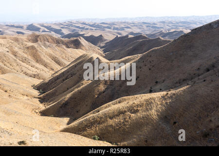 Gokcheh Dagh Hügel der turkmenischen Sahra, Golestan Provinz des Iran am 30. September 2018. Stockfoto