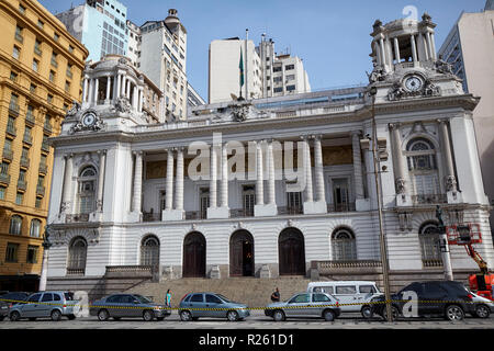 Camara Municipal Rathaus in Rio de Janeiro, Brasilien Stockfoto