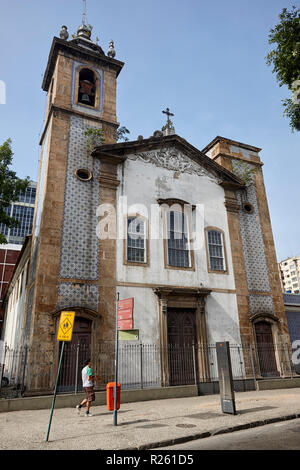 Igreja Nossa Senhora do Carmo da Lapa Desterro, Kirche Unserer Lieben Frau von Lapa do Desterro in Rio de Janeiro, Brasilien do Stockfoto