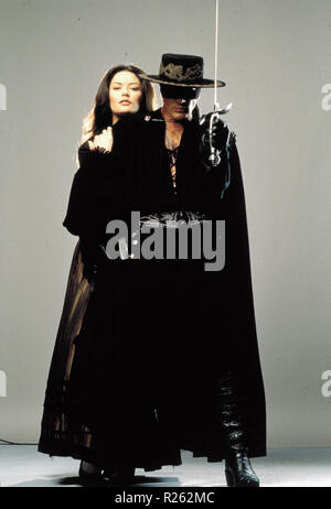 Original Film Titel: DIE MASKE DES ZORRO. Englischer Titel: DIE MASKE DES ZORRO. Jahr: 1998. Regie: Martin Campbell. Stars: Antonio Banderas, CATHERINE ZETA-JONES. Credit: AMBLIN ENTERTAINMENT/O'NEILL, Michael/Album Stockfoto