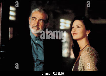 Original Film Titel: ERGRIFFENWERDEN. Englischer Titel: ERGRIFFENWERDEN. Jahr: 1999. Regisseur: Jon AMIEL. Stars: SEAN CONNERY; CATHERINE ZETA-JONES. Quelle: 20th Century Fox/APPLEBY, David/Album Stockfoto