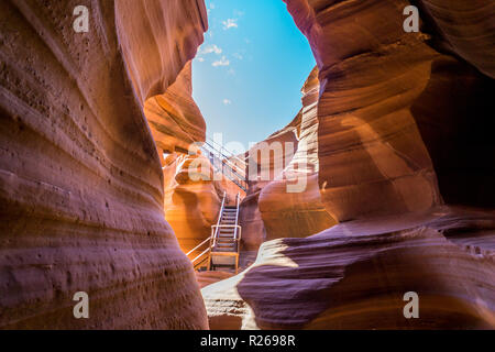 Lower Antelope Canyon in Arizona Stockfoto