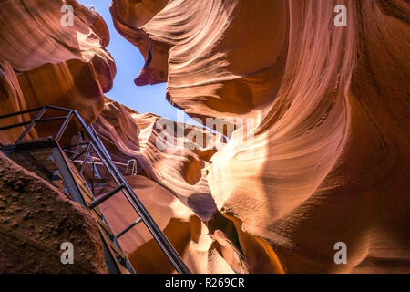 Lower Antelope Canyon in Arizona Stockfoto