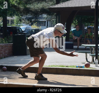 - Louisville Colorado, Boccia Turnier zum Tag der Arbeit Stockfoto