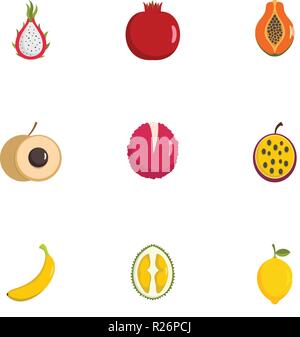 Fetus Symbole gesetzt. flachbild Set von 9 Fötus Vector Icons für Web auf weißem Hintergrund Stock Vektor