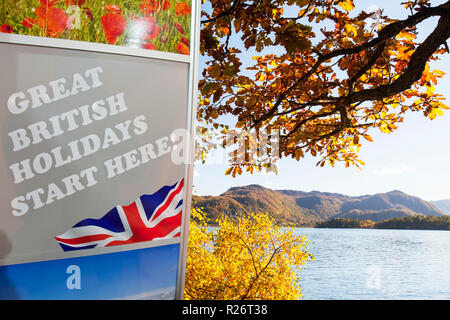 Die Ufer des Derwent Water in der Nähe von Keswick, Lake District, Großbritannien. Stockfoto