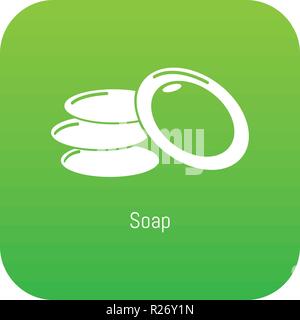 Soap-Symbol grün Vektor Stock Vektor
