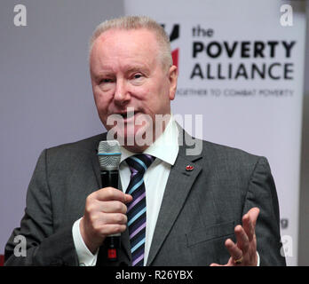 Alex Neil ist Mitglied des schottischen Parlaments, (MSP) und er vertritt die Scottish National Party (SNP) an Hollyrood in Edinburgh, wo das Schottische Parlament sitzt. 2018 Stockfoto