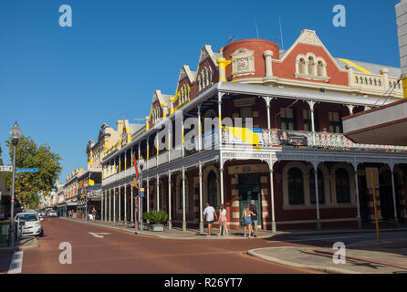 Historische Gebäude in der High Street, Fremantle, Western Australia, Australien Stockfoto