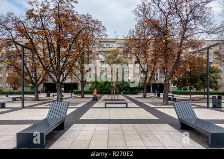 Modernisierte Wohnungen im Zentrum von Wroclaw, Polen Stockfoto