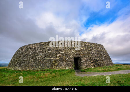 Grianan von Aileach oder Greenan Fort in Inishowen, County Donegal, Irland Stockfoto