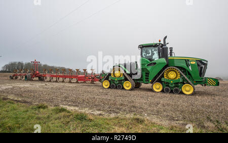 John Deere 9620RX Traktor Stockfoto