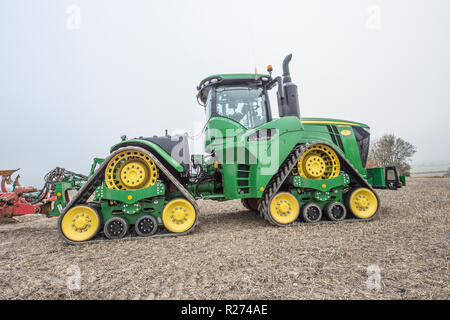 John Deere 9620RX Traktor Stockfoto